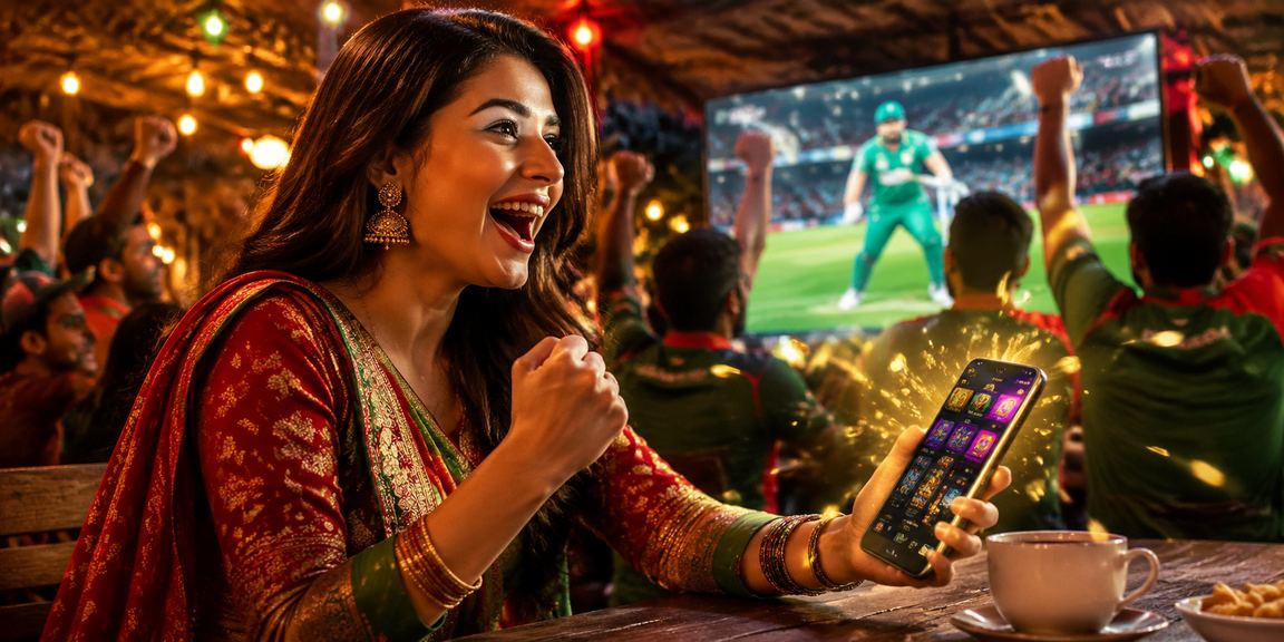 রংপুরের রাতের বাজারে ক্রিকেট বেটিং করছেন একজন খেলোয়াড়